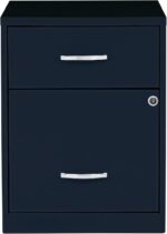 Compact Navy Blue Filing Cabinet - Hình 3