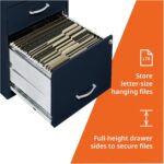 Compact Navy Blue Filing Cabinet - Hình 5