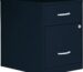 Compact Navy Blue Filing Cabinet